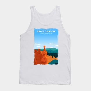 Bryce Canyon National Park Travel Poster Tank Top